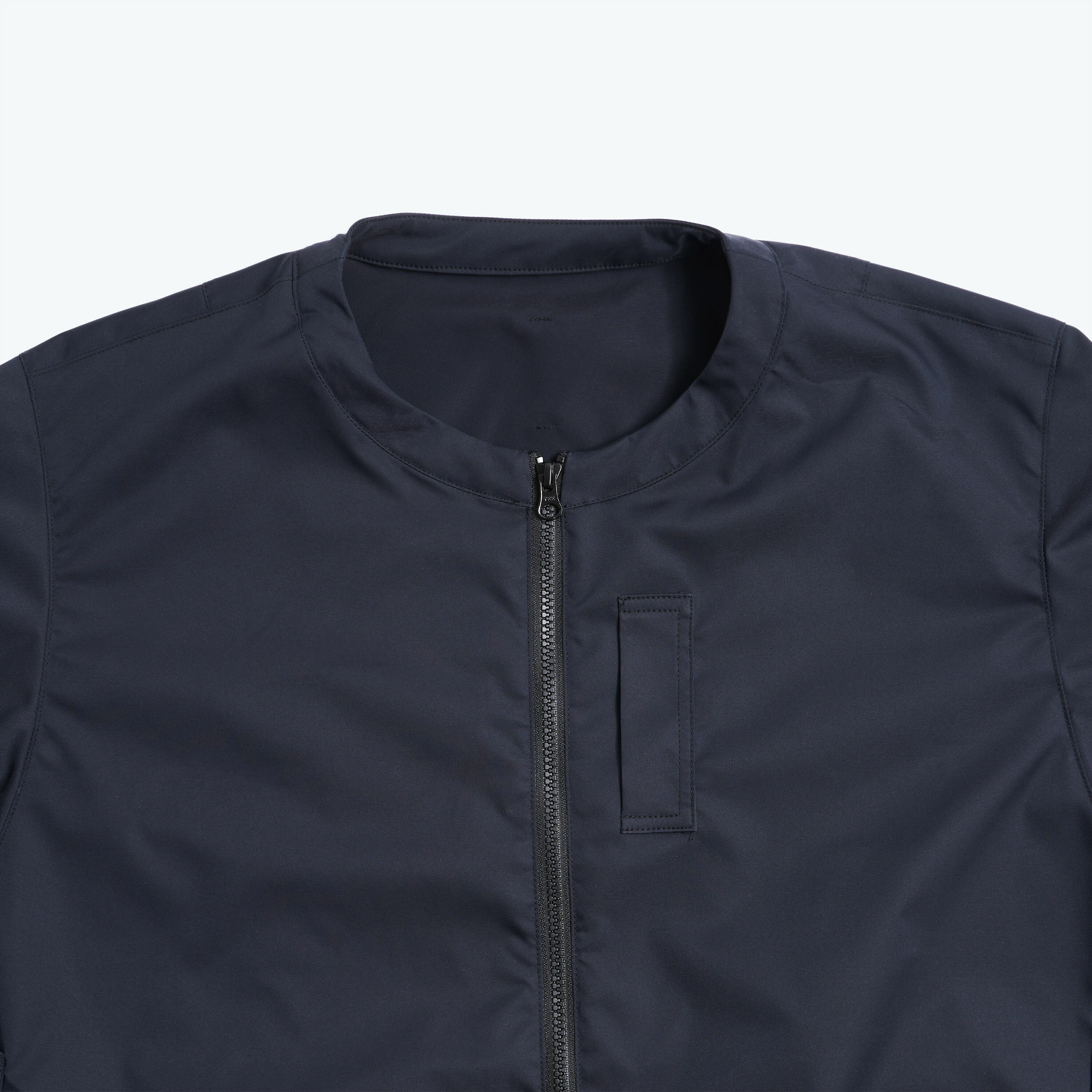 UNTRACE - ZIPPER CARDIGAN / DARK NAVY