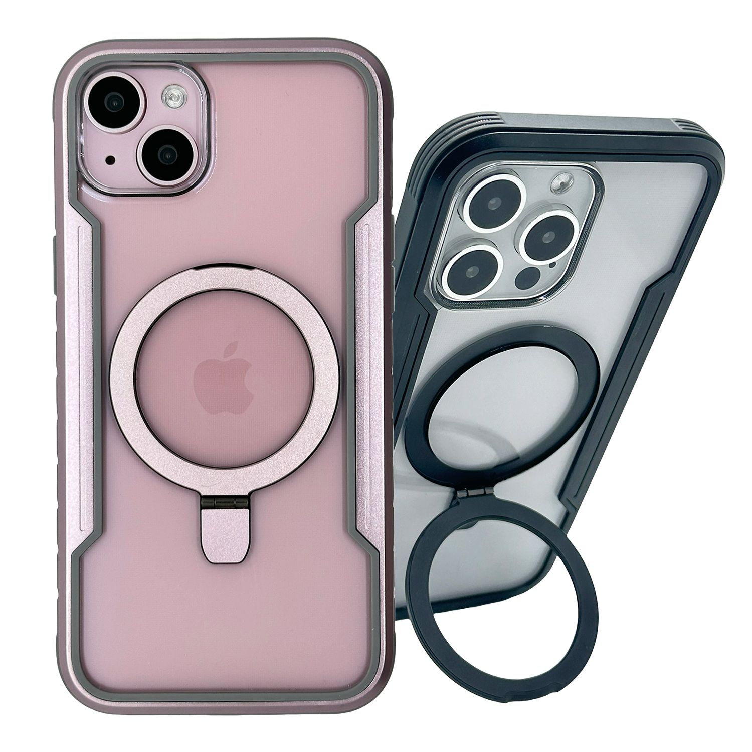 【現貨】XPRO - Mag Stand Ultra - iPhone 15 Pro Max Case 高度防撞金屬邊框透明磁吸支架手機保護殼