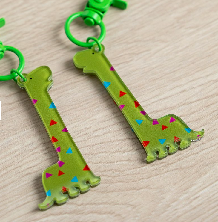 雷龍 壓克力吊飾 造型鑰匙圈｜ 微醺斑比