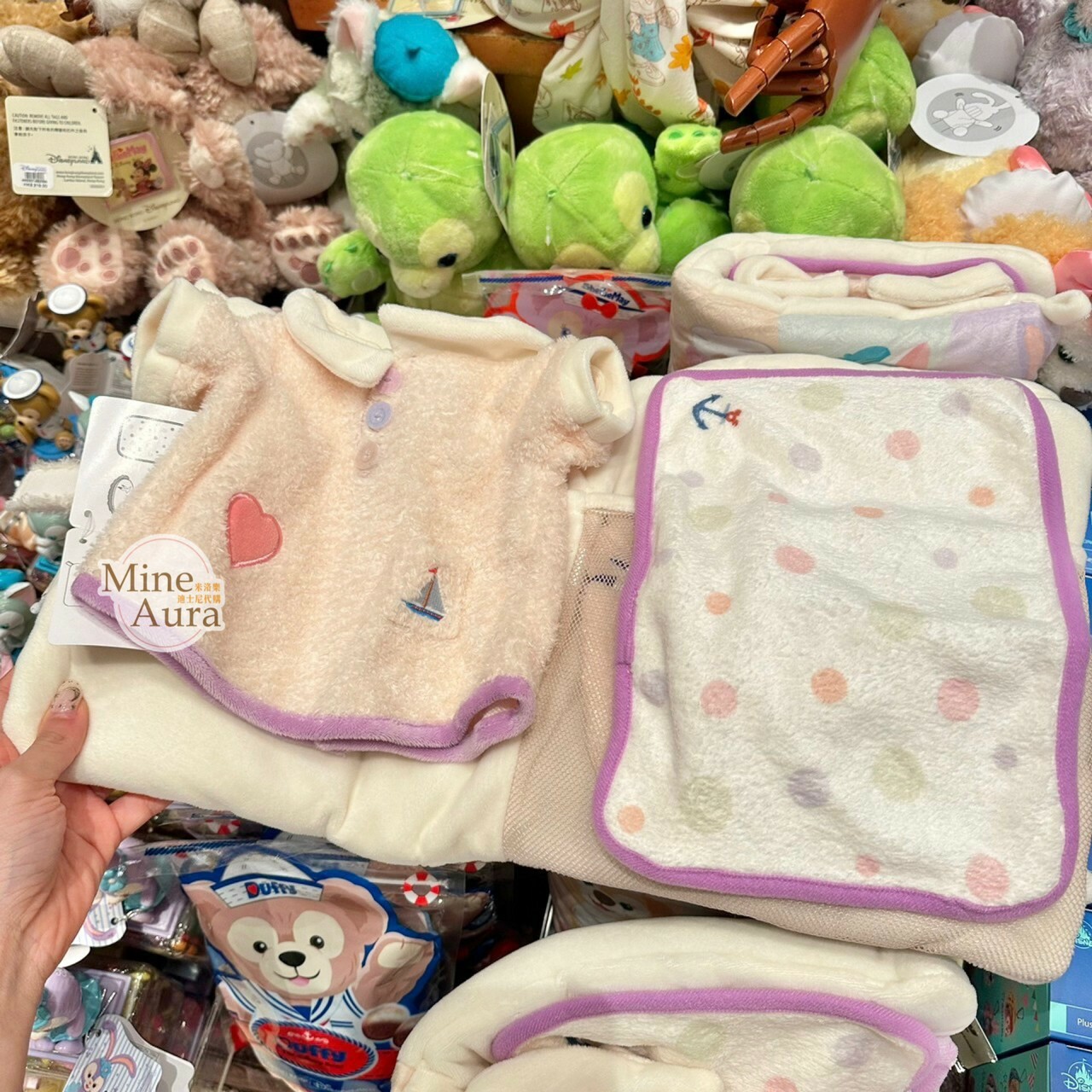 達菲 Duffy 和朋友們系列 枕頭和 睡衣造型服裝 套裝 -香港迪士尼樂園