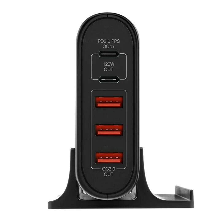 Maxpower 5端口 120W USB 充電器 TX1200