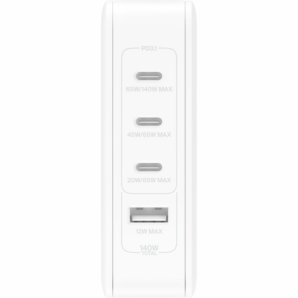 Belkin BoostCharge Pro 140W 4-Port GaN USB Wall Charger