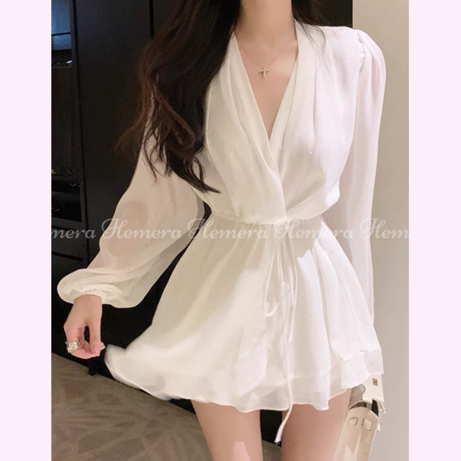 ST23S0951 流星閃閃雪紡套裝