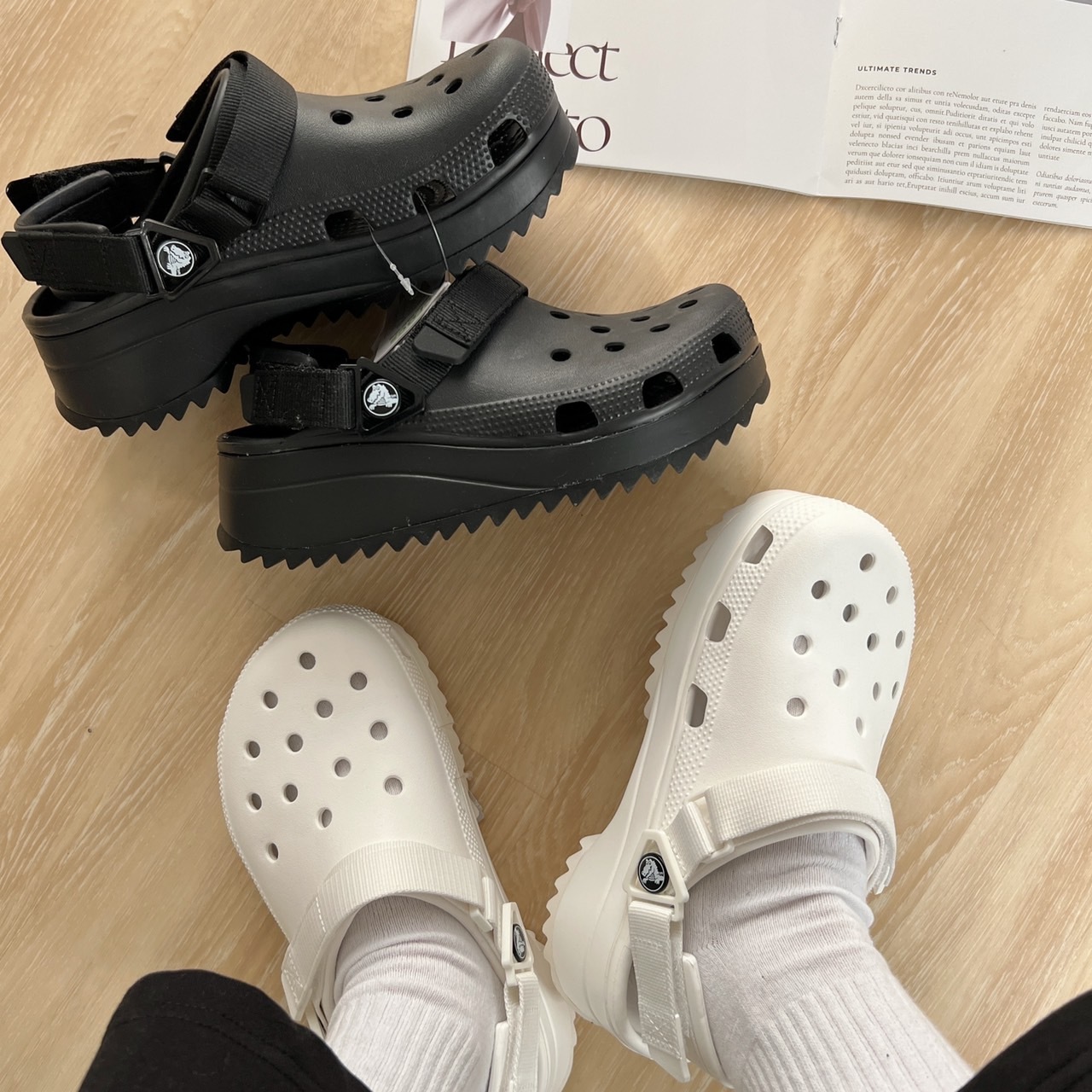 CROCS 鋸齒款