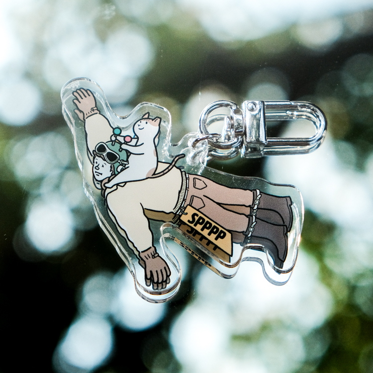 SPPPP｜Flying Boys｜壓克力鑰匙圈｜宇宙飛人