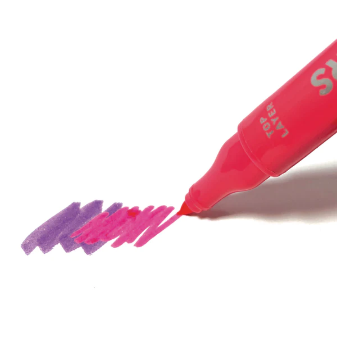 Ooly COLOUR LAYERS 彩層雙頭分層標記筆（8支套裝）