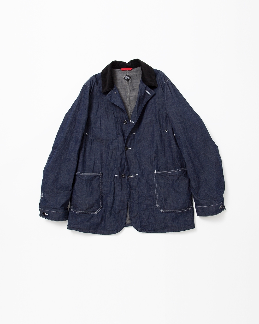 CORONA UTILITY - UTILITY WORK COAT / Indigo Denim