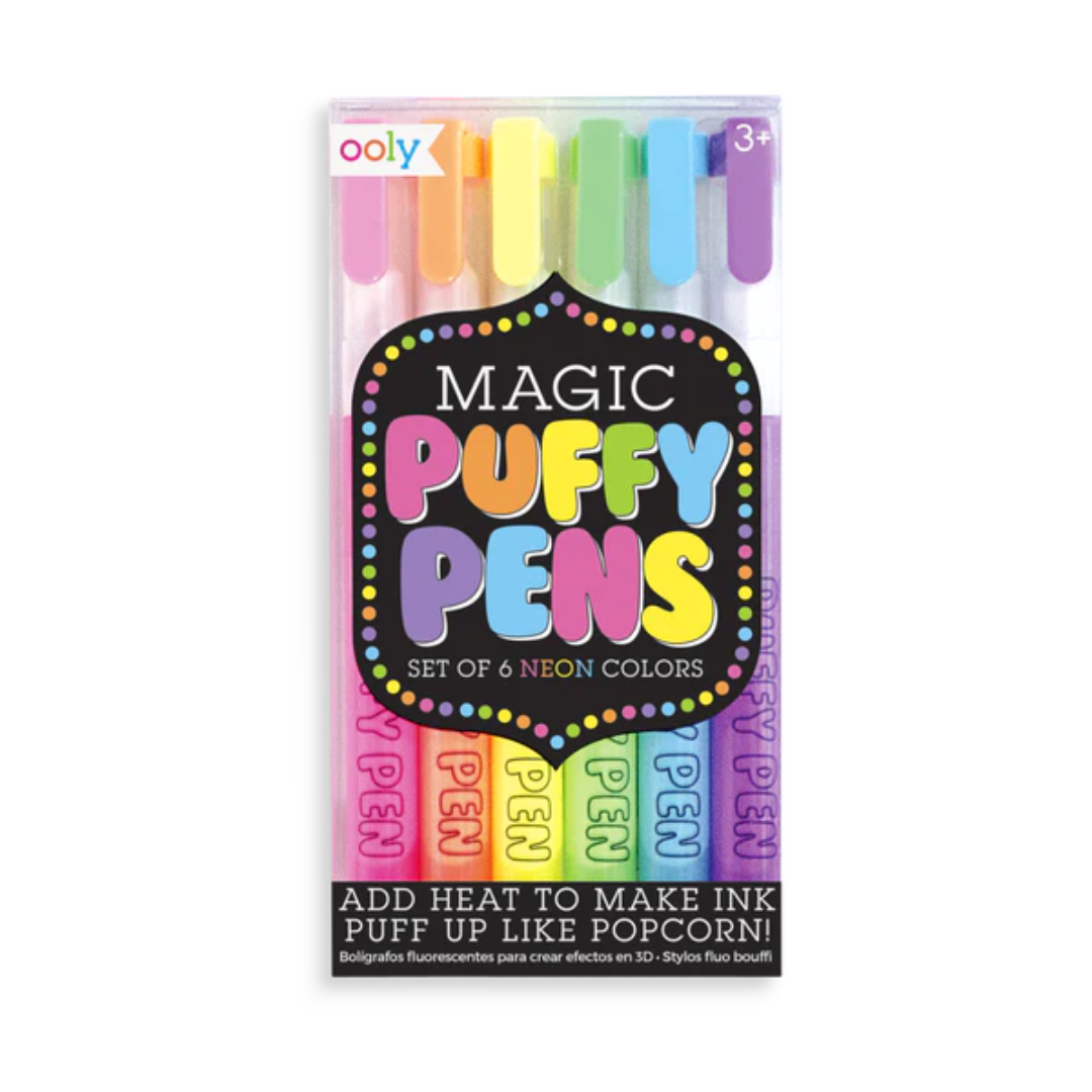 MAGIC PUFFY Pens (Set of 6)｜Mr. Poco Hong Kong