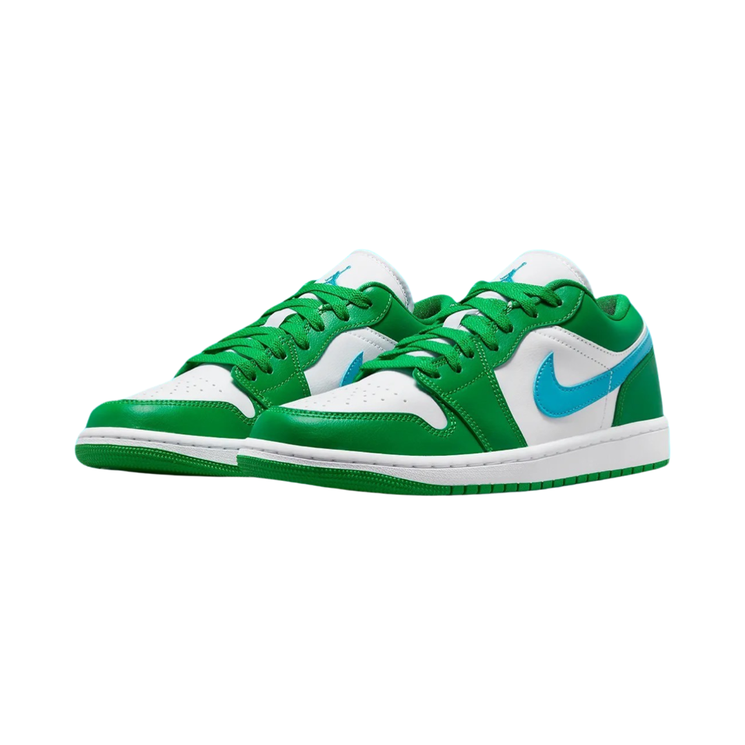 [In-Stock] Air Jordan 1 Low Lucky Green Aquatone (W) DC0774-304