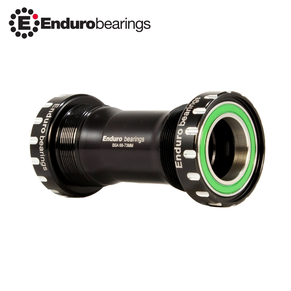 BSA Shimano 24mm MTB 大盤,BSA 鎖牙式BB, 440C不鏽鋼鋼珠斜角培林 for BSA五通與Shimano 24mm MTB 大盤