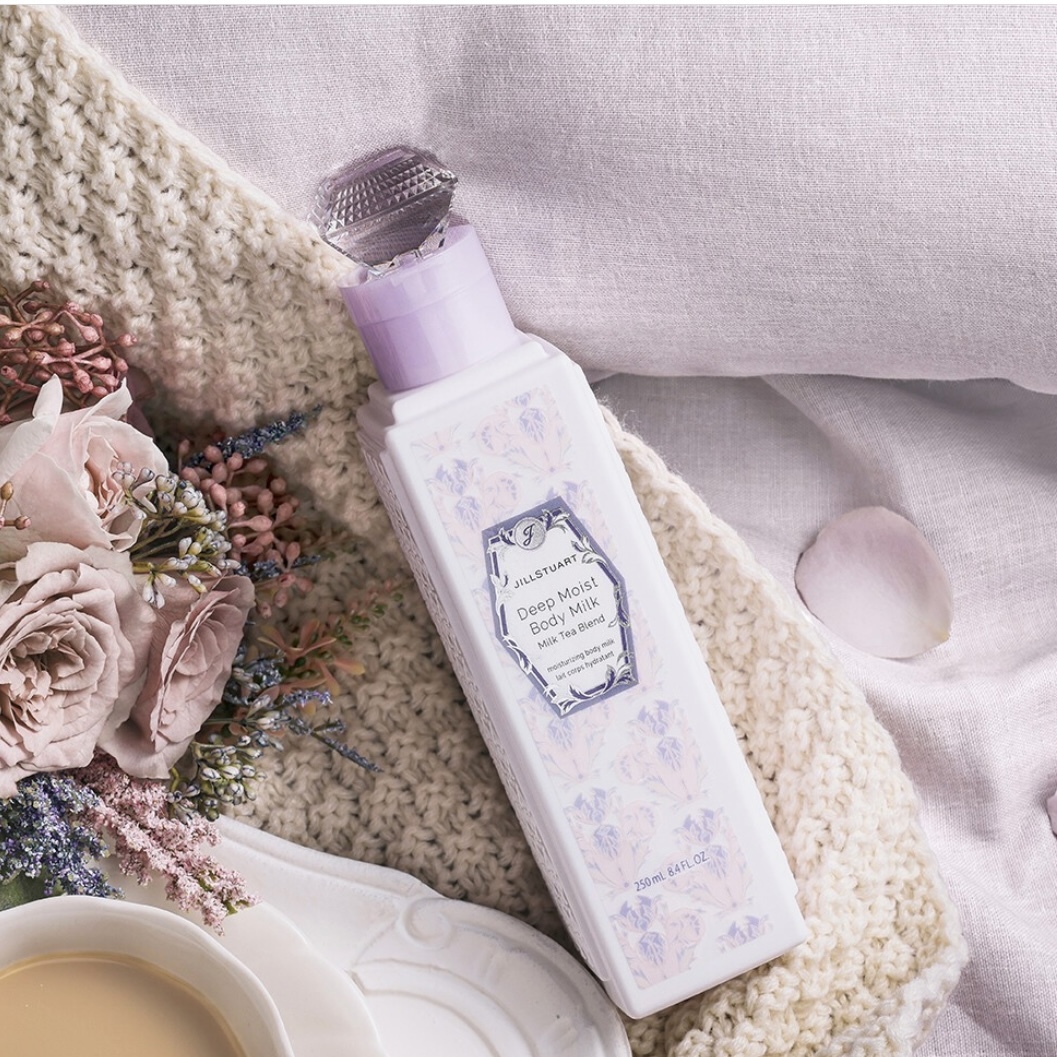 [限定] JILL STUART Deep Moist&nbsp;Body Milk&nbsp;Milk Tea Blend / Hair Oil&nbsp;Repair & Glow&nbsp;Milk Tea Blend 暖暖茶香&薰衣草氣味身體產品