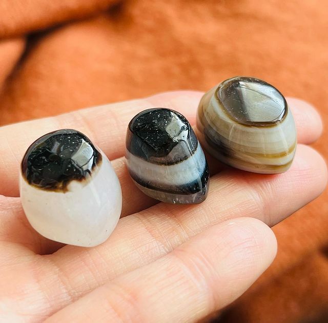 [原石] 天珠瑪瑙 / 天眼瑪瑙