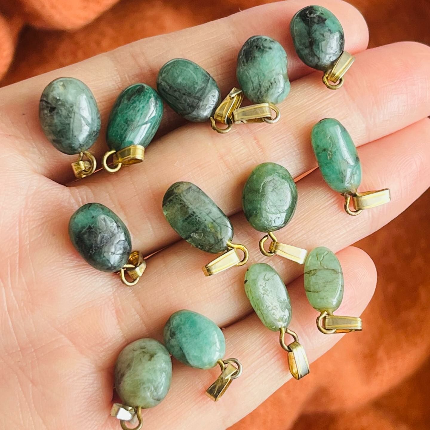 [原石] 祖母綠 水晶吊墜