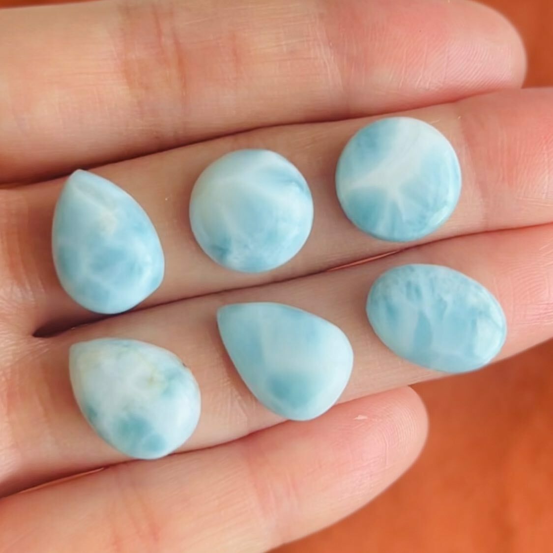 [原石] 拉利瑪石 / 海紋石 Larimar 亞特蘭提斯之石