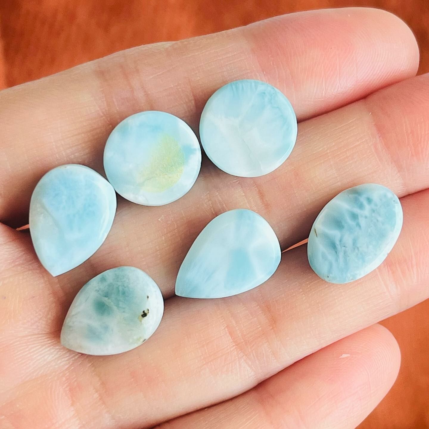 [原石] 拉利瑪石 / 海紋石 Larimar 亞特蘭提斯之石