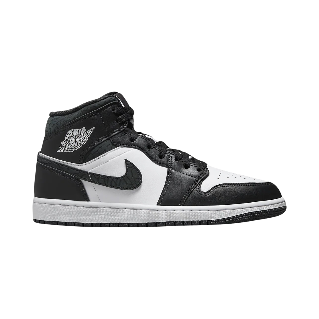 [In-Stock] Air Jordan 1 Mid Panda Elephant (M) FB9911-001