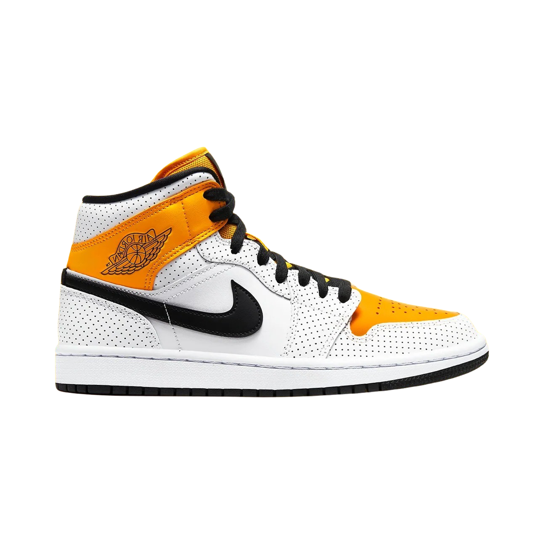 [In-Stock] Air Jordan 1 Mid Laser Orange (W) BQ6472-107