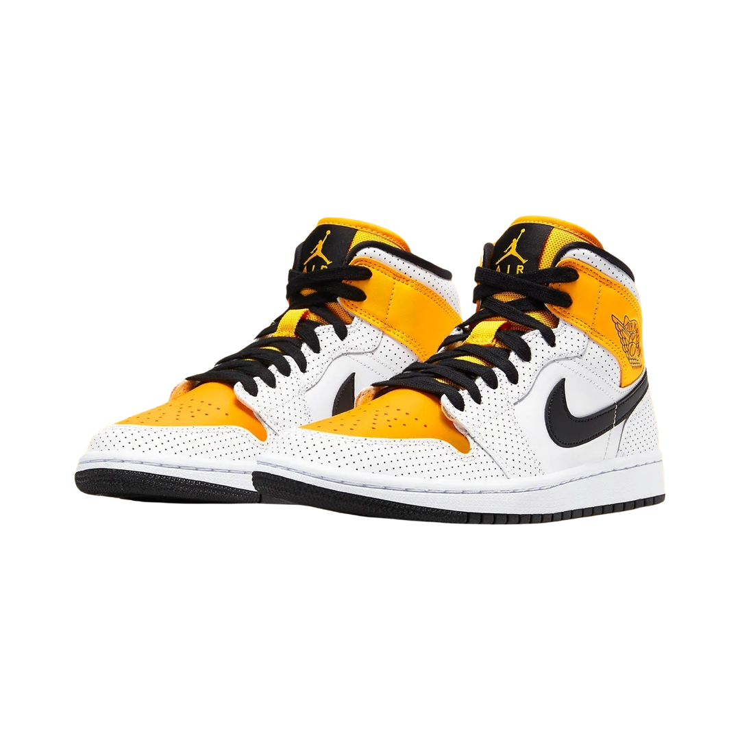 [In-Stock] Air Jordan 1 Mid Laser Orange (W) BQ6472-107