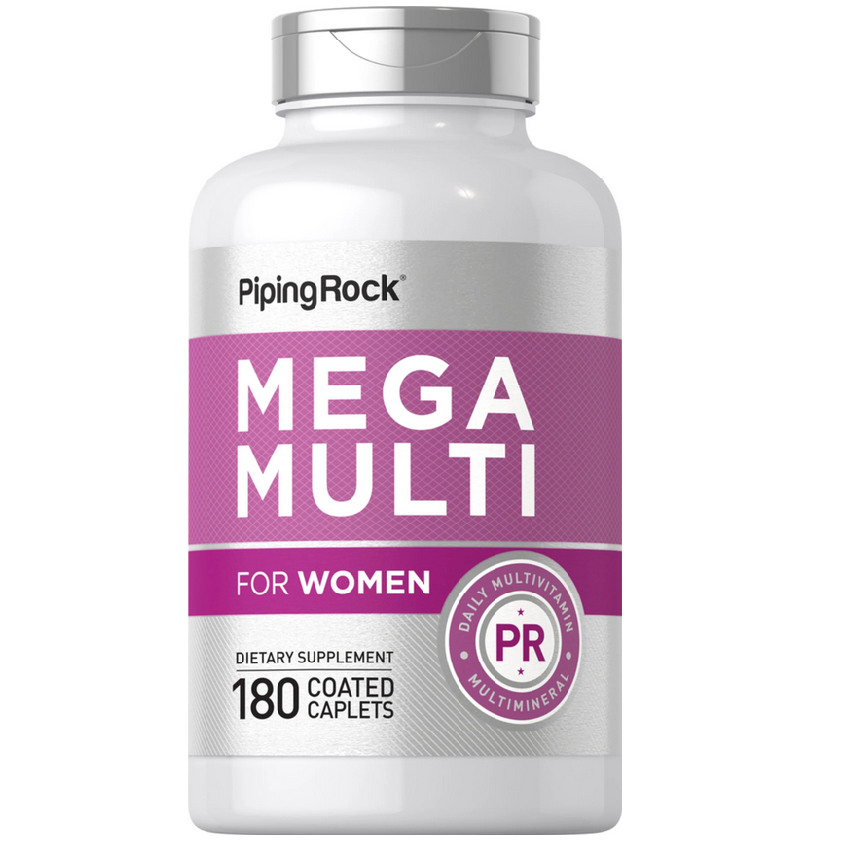 【Piping Rock】女性 綜合維他命 Mega Multi 女性綜合維生素 180顆