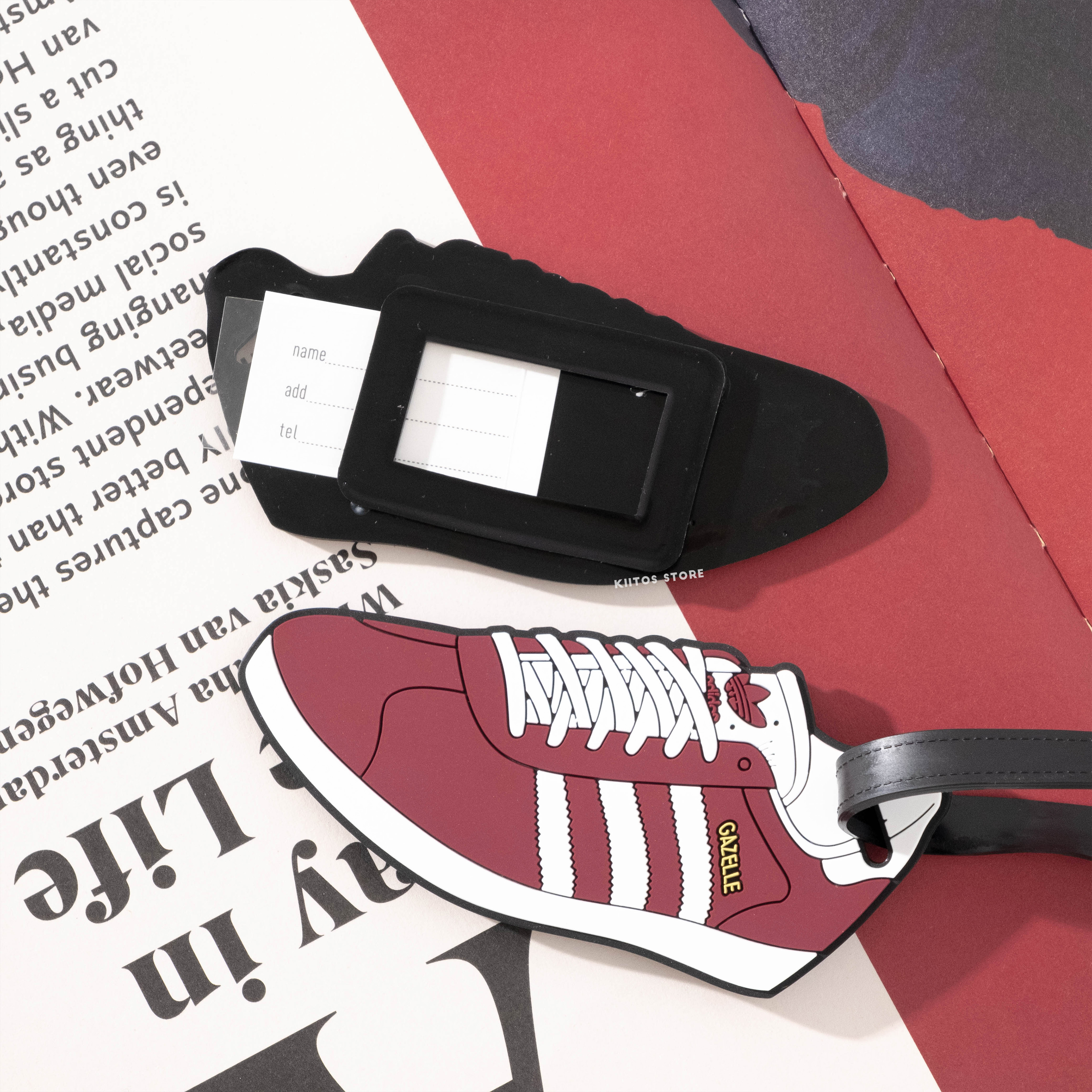 現貨 ADIDAS 行李掛牌 行李吊牌 託運吊牌 行李牌 行李箱吊牌 行李箱辯識牌 防丟牌