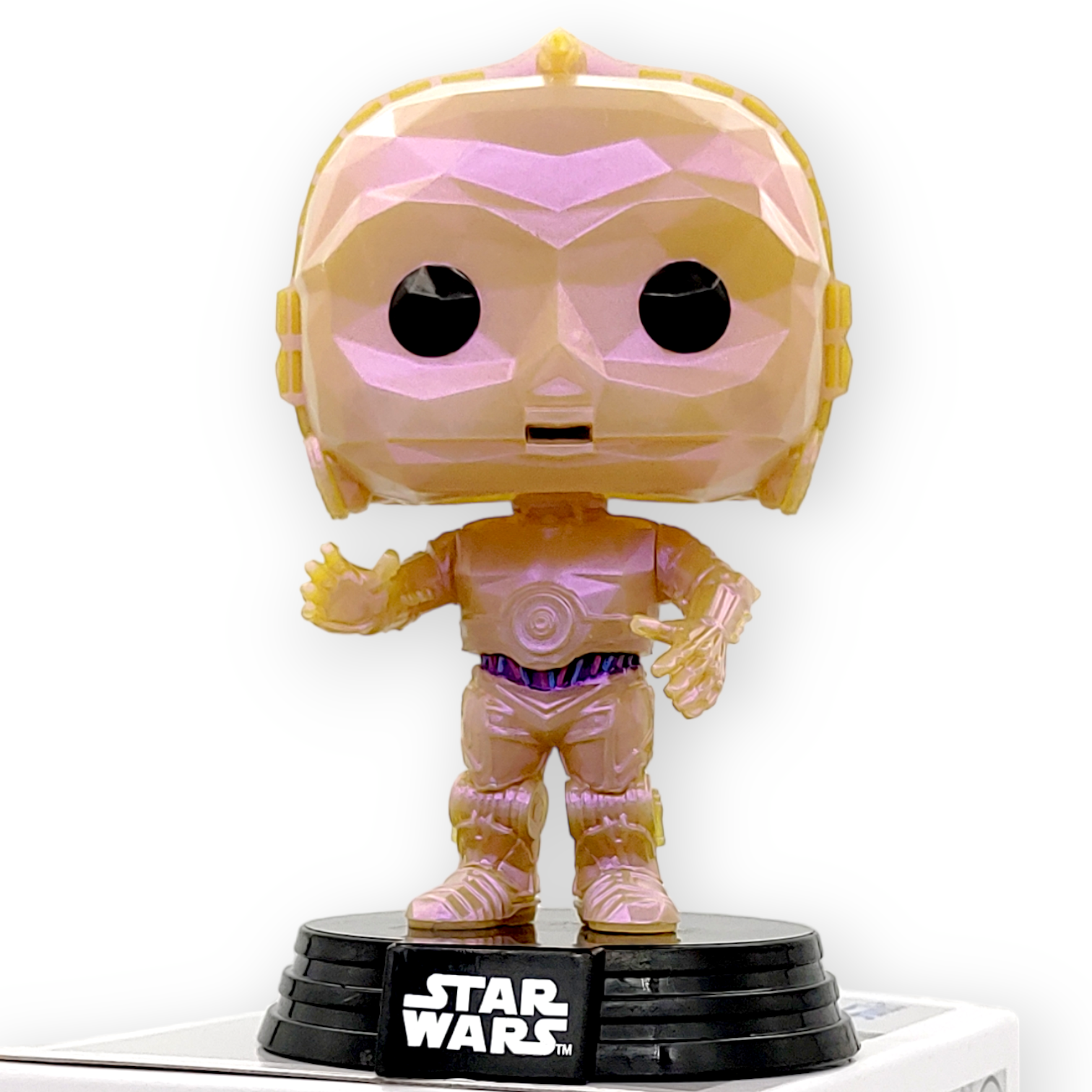 FUNKO POP<迪士尼100週年_星球大戰StarWars>C-3PO(鑽石切割版)-No.638