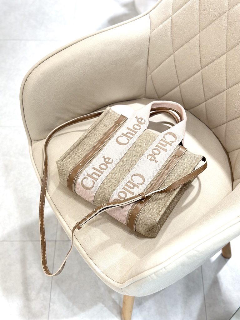 CHLOE Woody Small Tote With Strap
