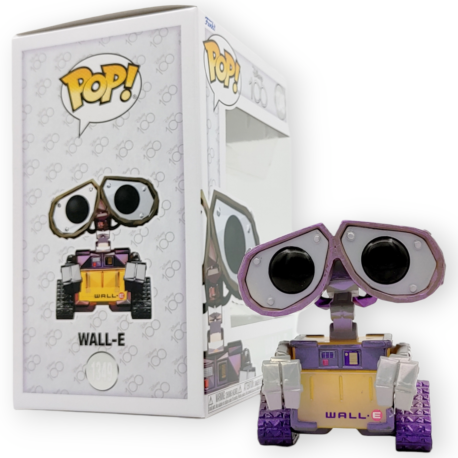 FUNKO迪士尼100週年>[WALL-E 2008]-威E(鑽石切割版)-No.1349
