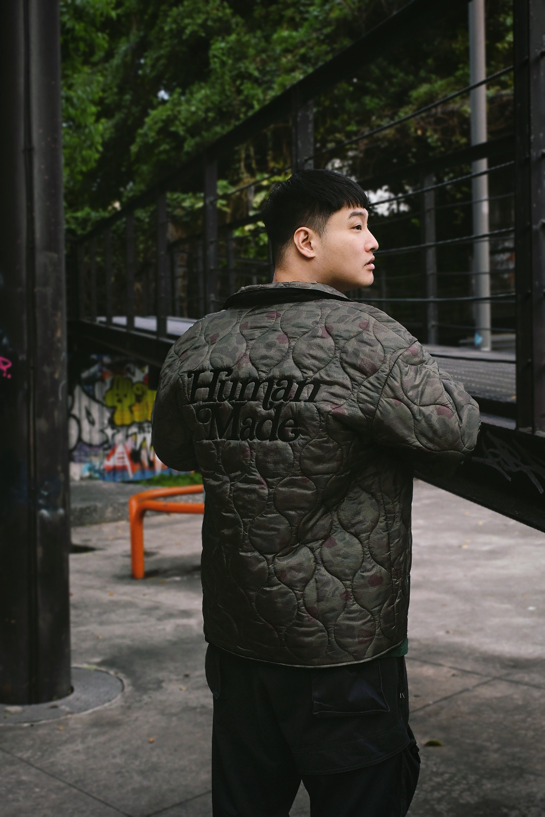 HUMAN MADE X GIRLS DONT CRY 聯名 迷彩外套