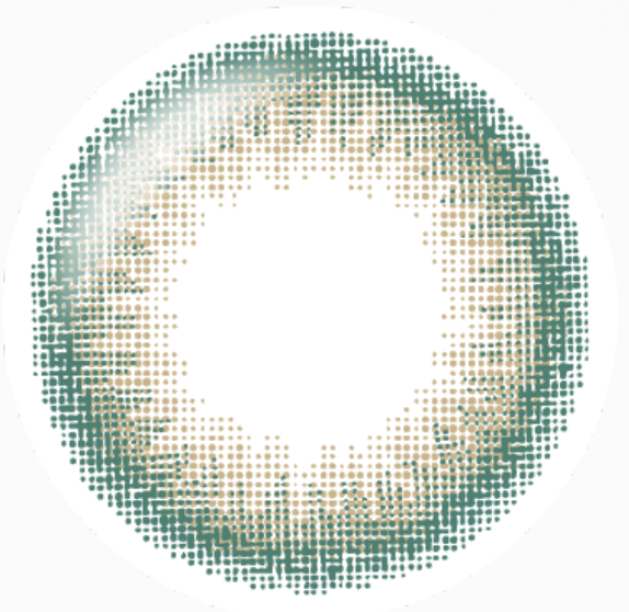 [日拋][防UV] TICON 帝康 Charm Cosmetic 帝康臻魅 1day - 凱莉綠 Kelly 彩妝隱形眼鏡  (10片裝)