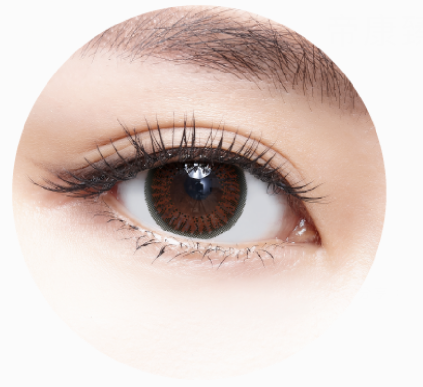 [日拋][防UV] TICON 帝康 Glamour 帝康臻魅 1day - 臻魅棕 彩妝隱形眼鏡  (10片裝)