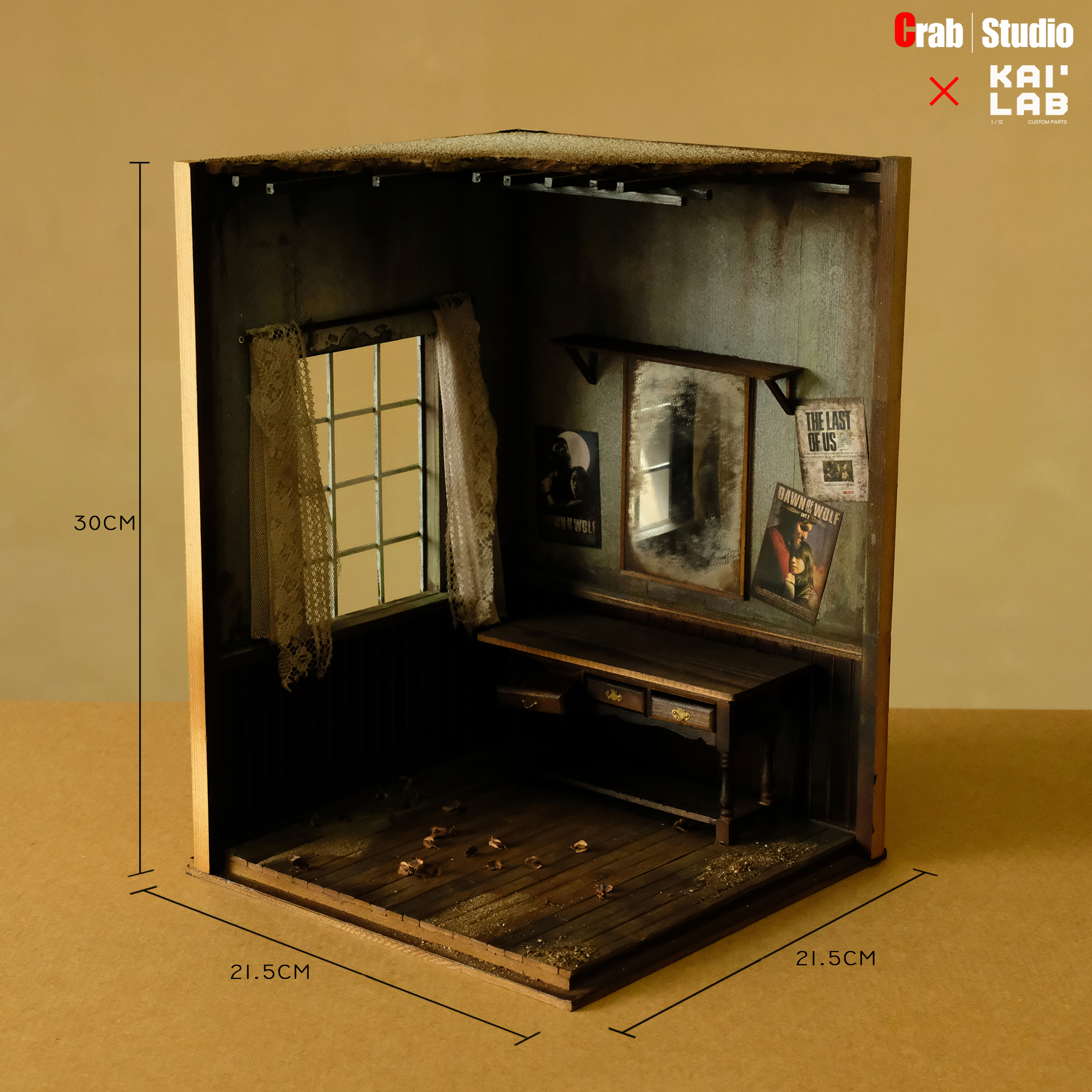 Crab Studio X KAI LAB The Last Of Us 1/12 House Diorama (2nd Batch)