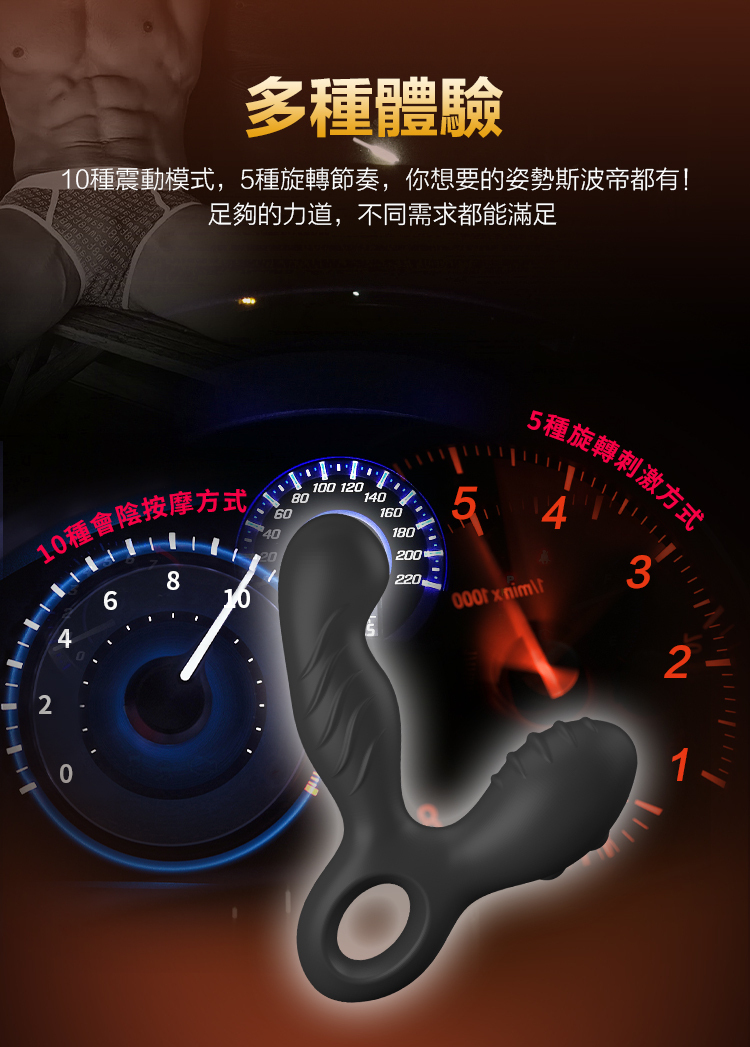 Nomi Tang Spotty RC 2 斯波帝 2代 前列腺旋轉震動器