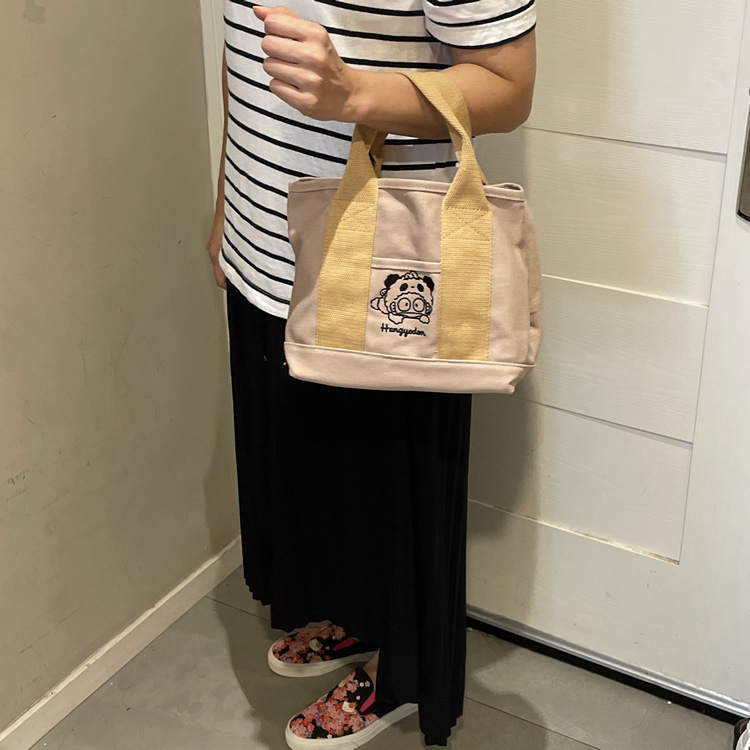 23043-HG Sanrio 單色 水怪迷你分隔手提袋 #YD23-HG117 淺啡色