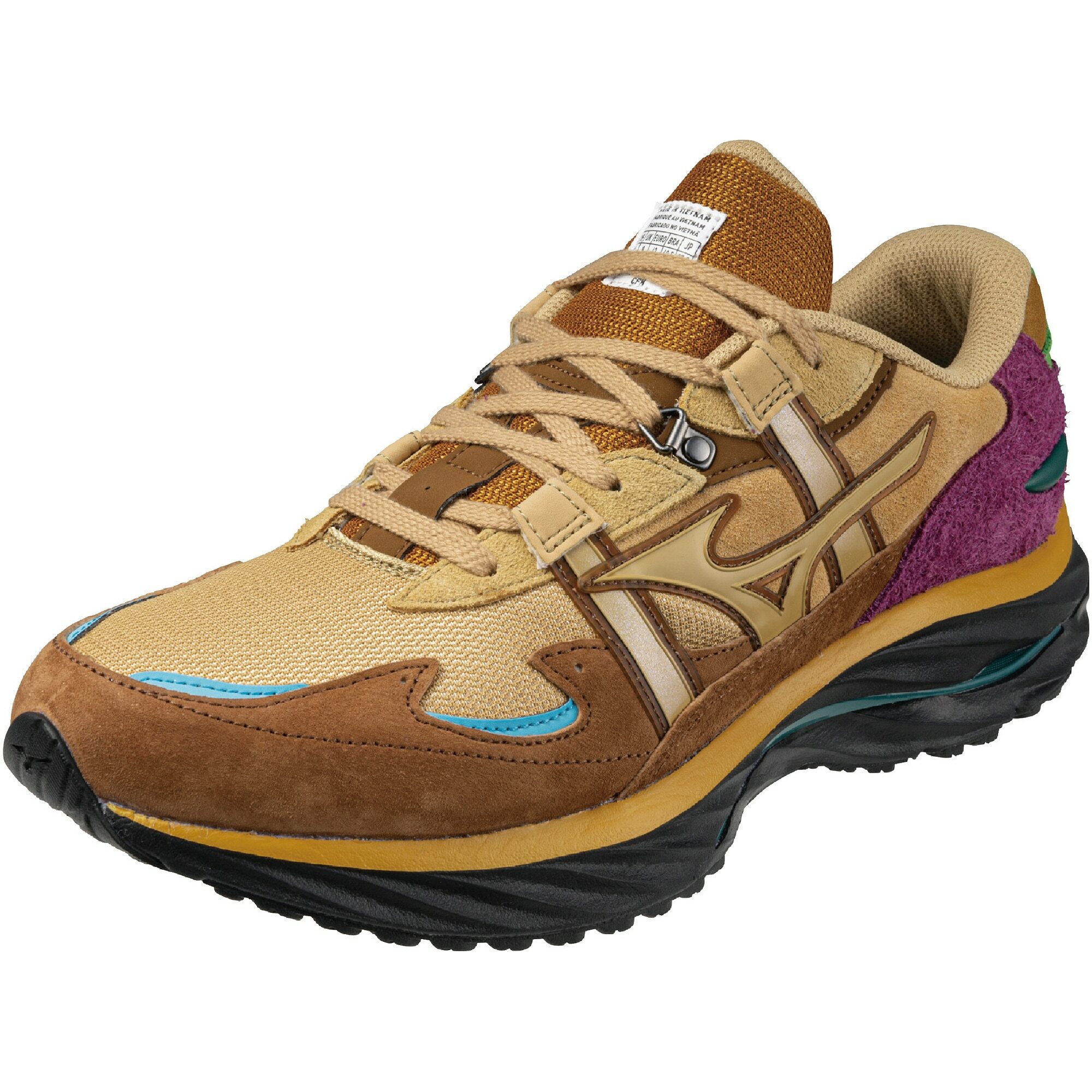 ?日本直送】Mizuno WAVE RIDER B DIGAWE 高彈性絨面運動鞋徒步鞋波鞋棕色
