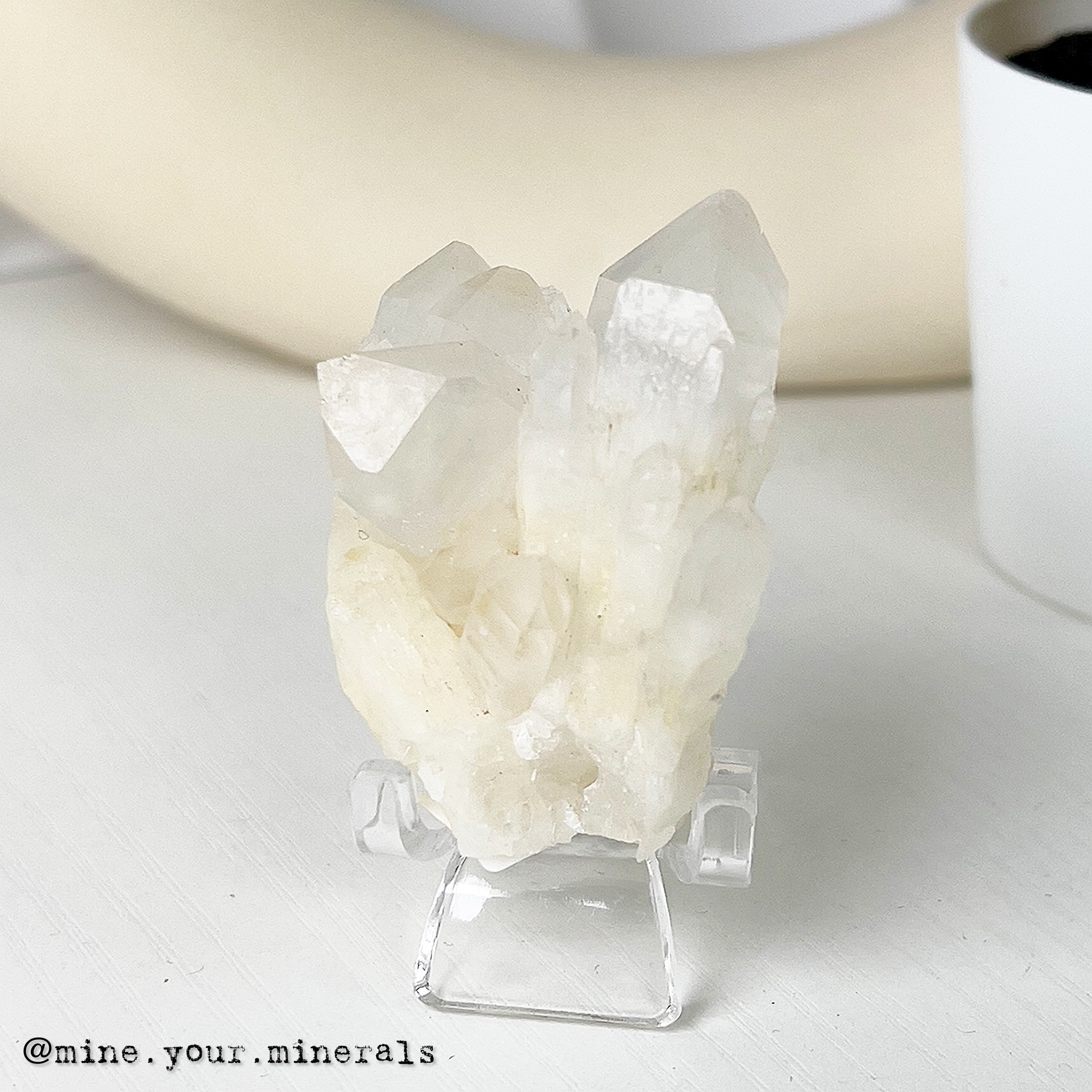 波羅白水晶簇