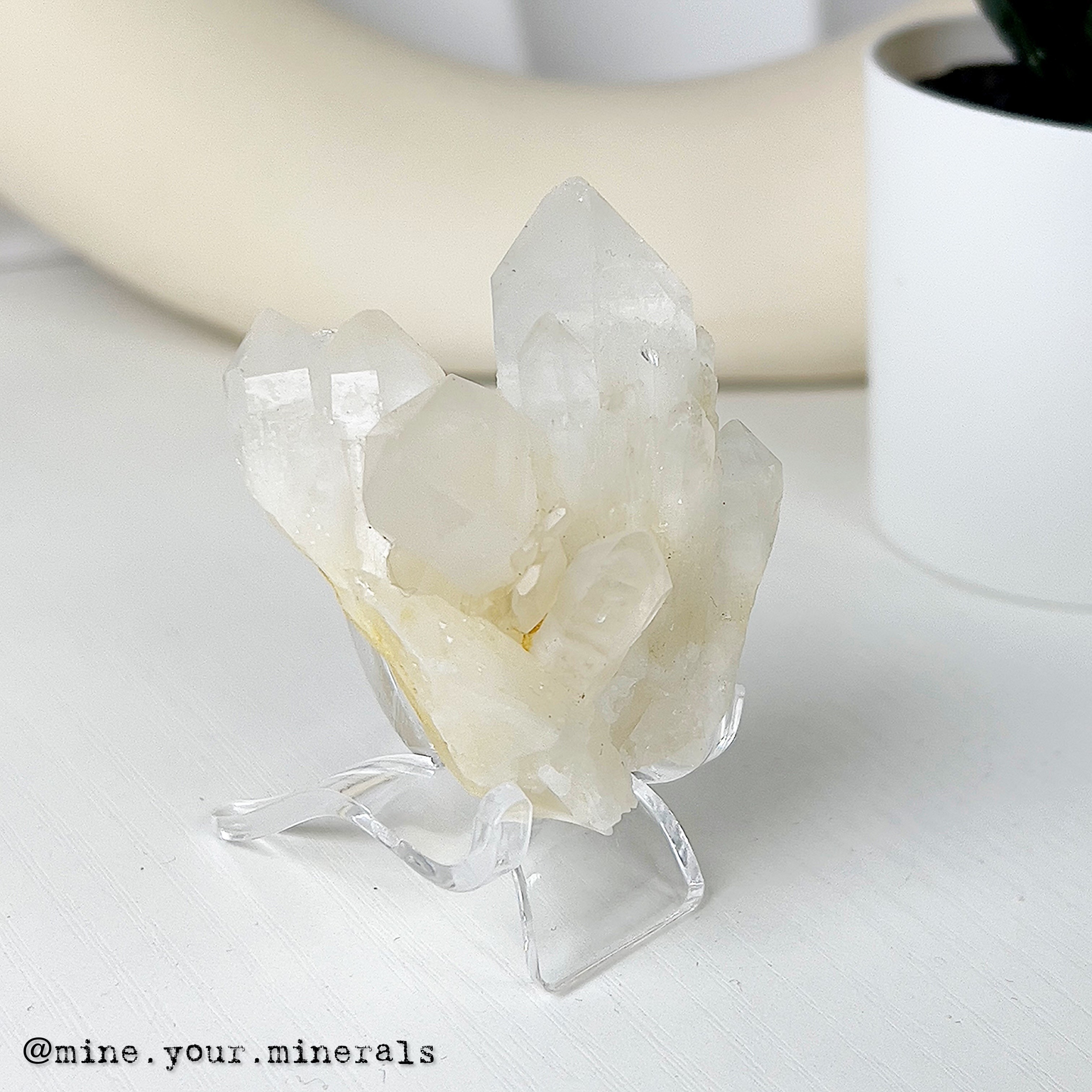 波羅白水晶簇
