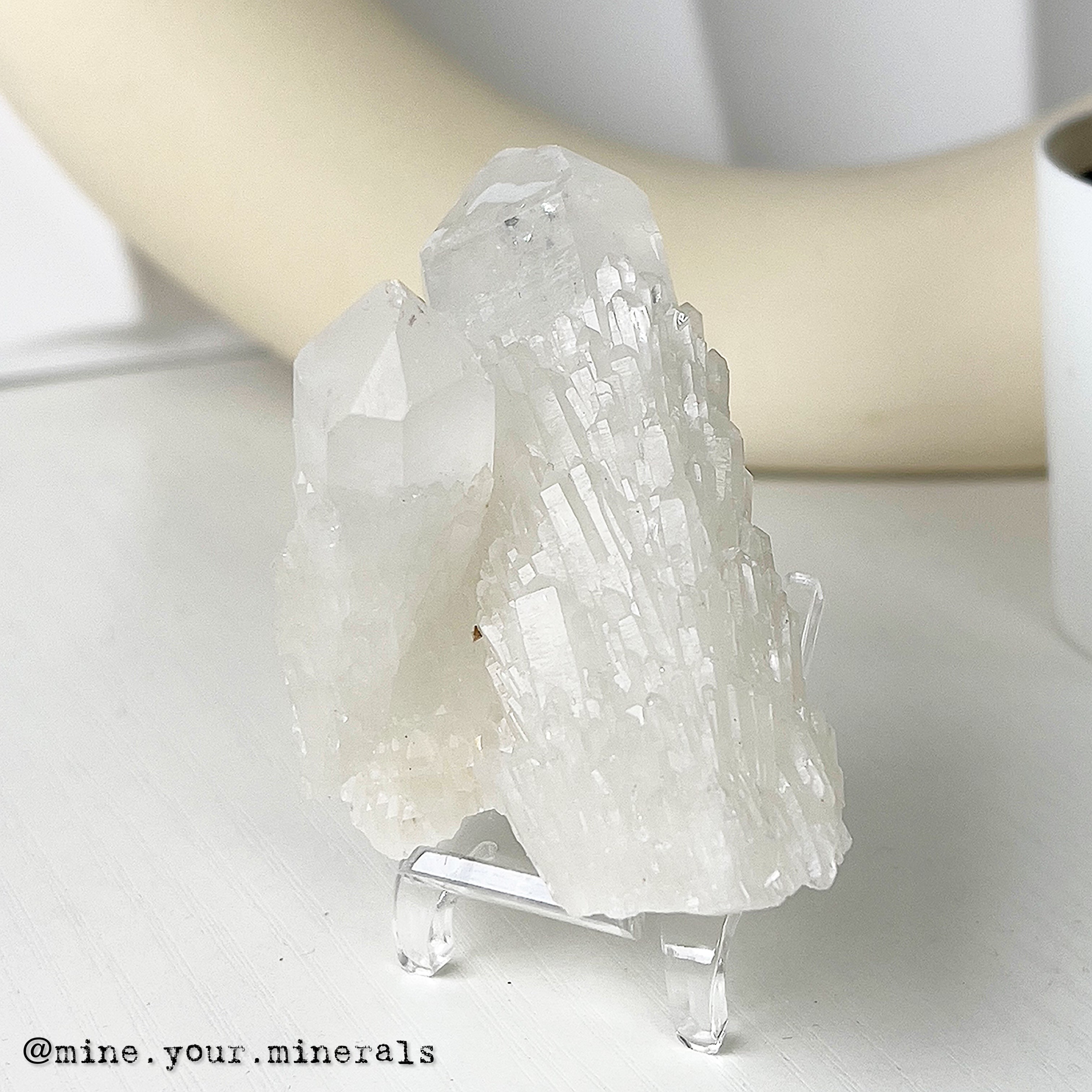 波羅白水晶簇