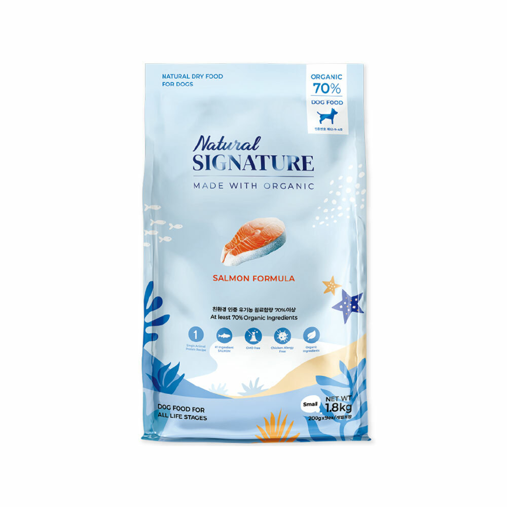 NATURAL SIGNATURE自然印記有機犬糧 鮭魚口味 1.8kg