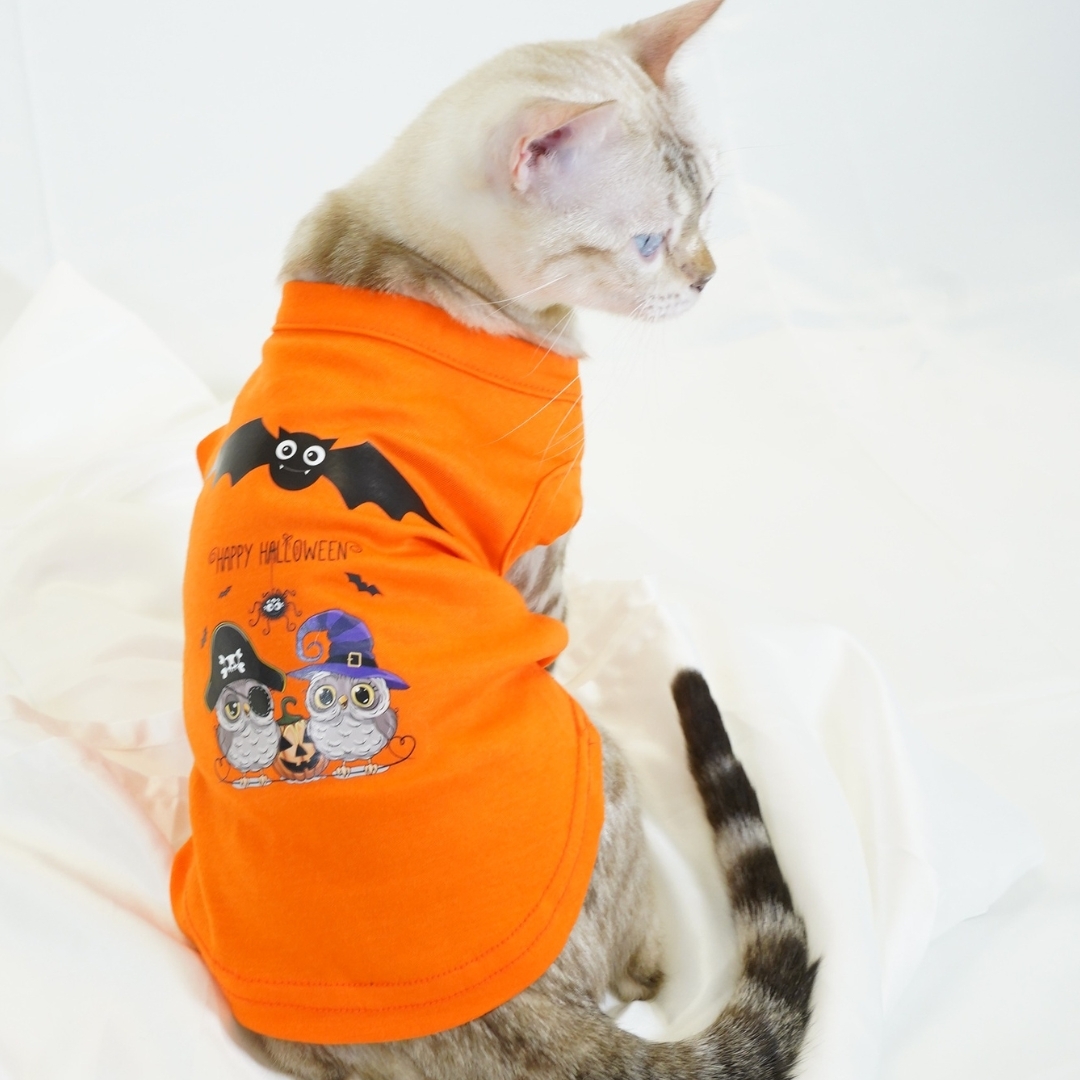 Orange Halloween Tee (XS-L)
