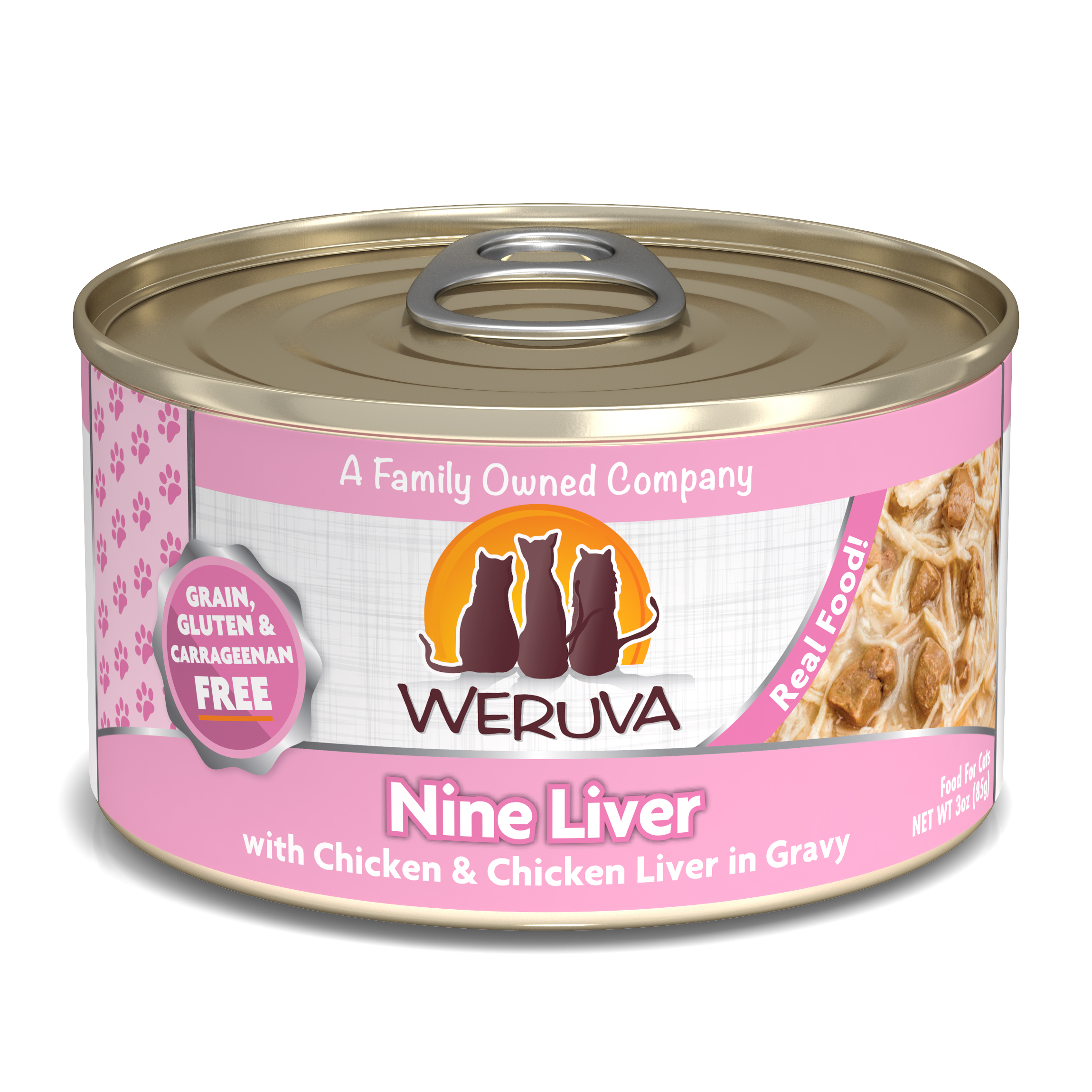 Weruva Classic - 雞胸+雞肝 (粉紅) Nine Liver 85g