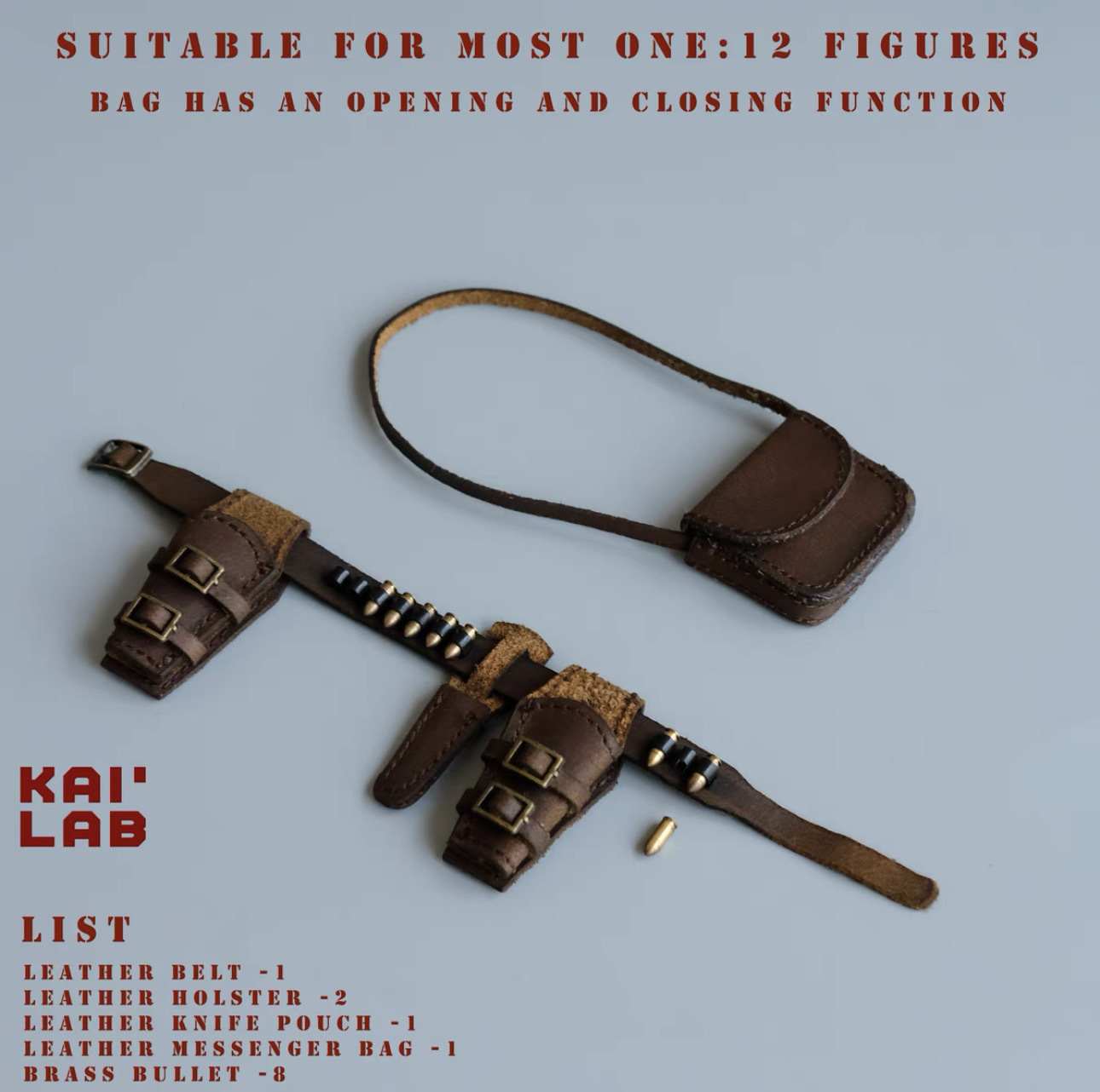 KAI LAB  1/12 Outlaws Cloth Set  (For Mezco Vaporoni)