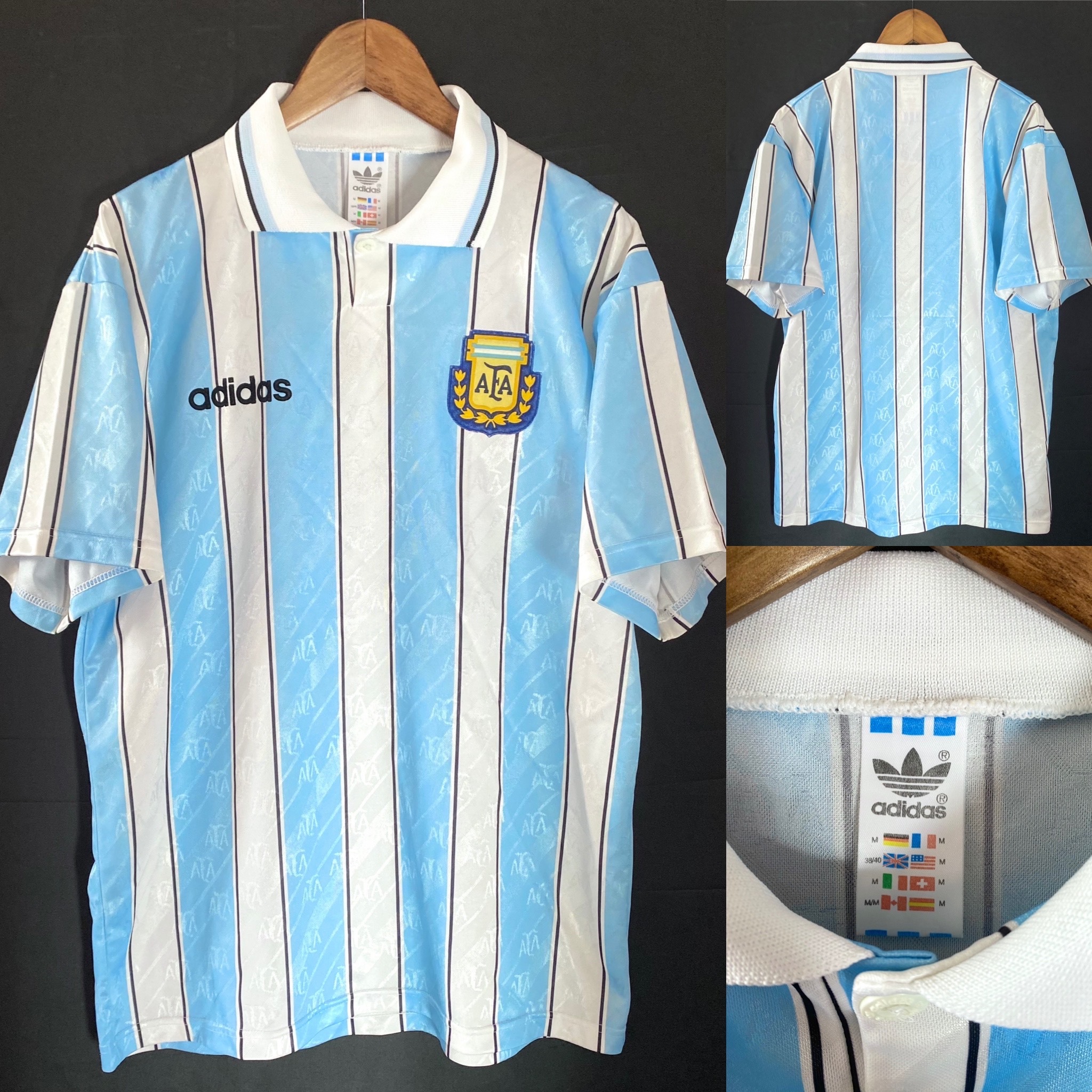 Argentina 1994 Adidas Home Prototype Shirt