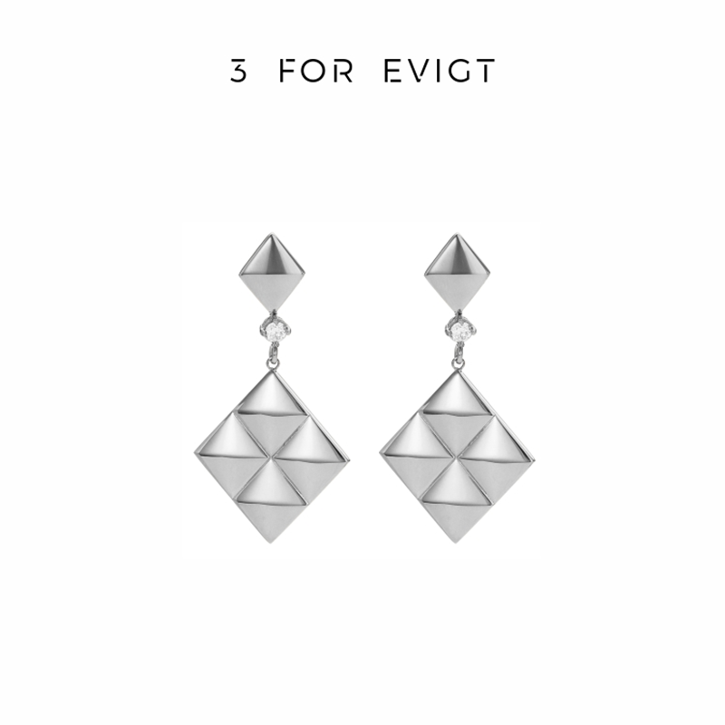 【3 For Evigt】原創設計 | 回聲系列 ｜ 回聲耳環 | 32330007