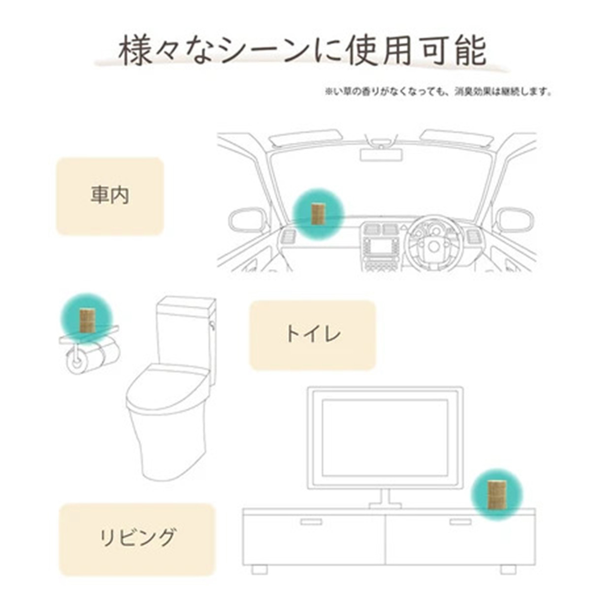 天然藺草除臭劑