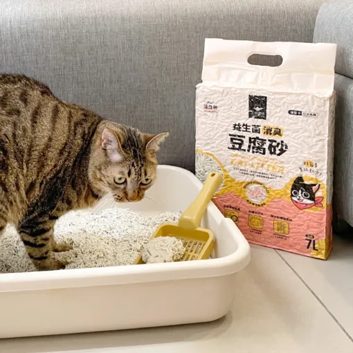 DogCatStar Enviro-Probiotics Strip Tofu Cat Litter 7L