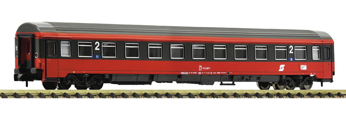 Fleischman 814511 N Scale Eurofima coach 2nd class, EC 16 “Max Reinhardt”, ÖBB