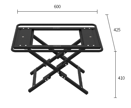 Comma Nine｜Canyon IGT 1 單位桌｜黑