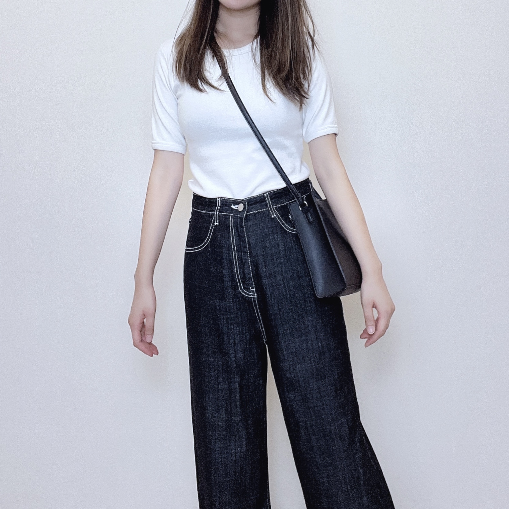 現貨 | 三分袖質感素色 t e e (三色入)