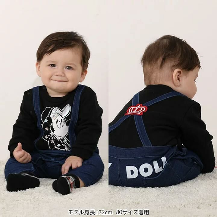 (現貨) 🇯🇵 100%日本直送 Disney Mickey Bodysuit (70/80)