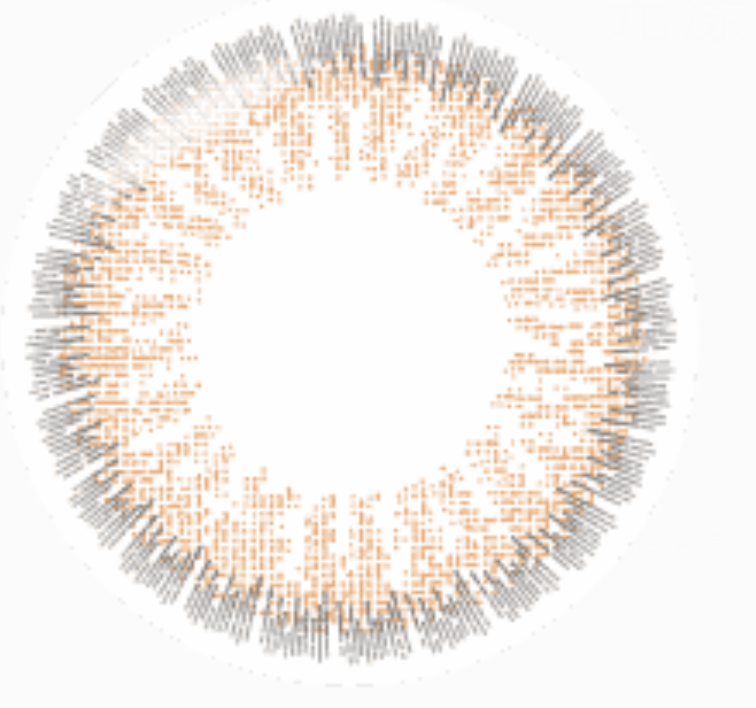 [日拋][防UV] TICON 帝康 The Moment 光漾瞬間 1day 霧光杏 Foggy Apricot彩妝隱形眼鏡  (10片裝)